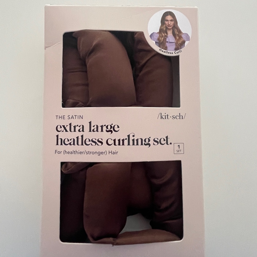 NWT heat less curls